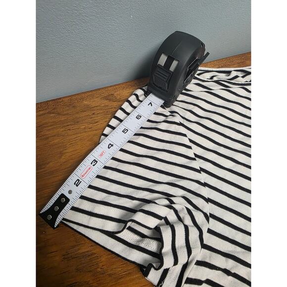 Vince Camuto Striped Blouse Size XL Chic Casual Business GorpCore Nordstrom - Picture 7 of 8